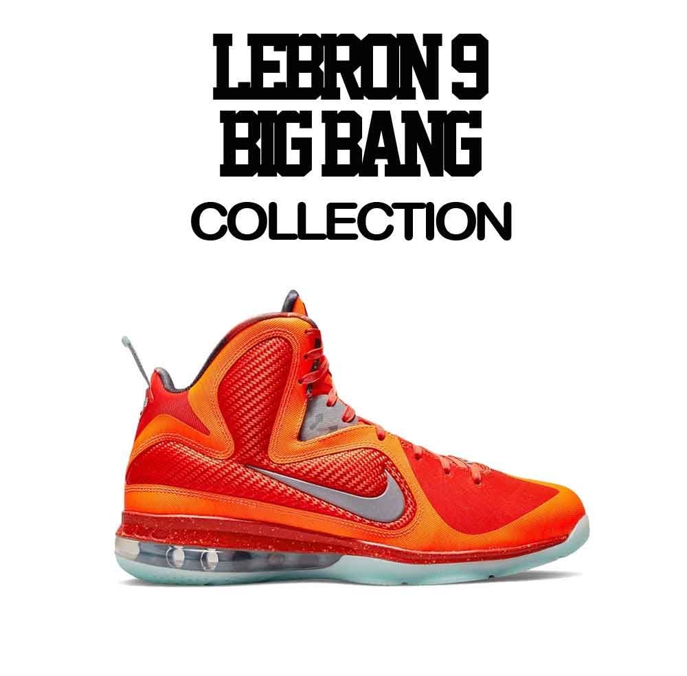 Lebron 9 Big Bang Sneaker Tees And Matching T-shirts