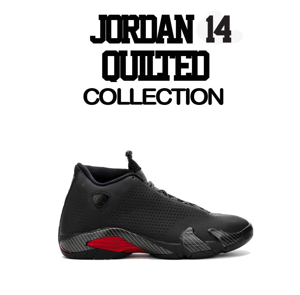 Jordan 14 Black Quilted Shirts