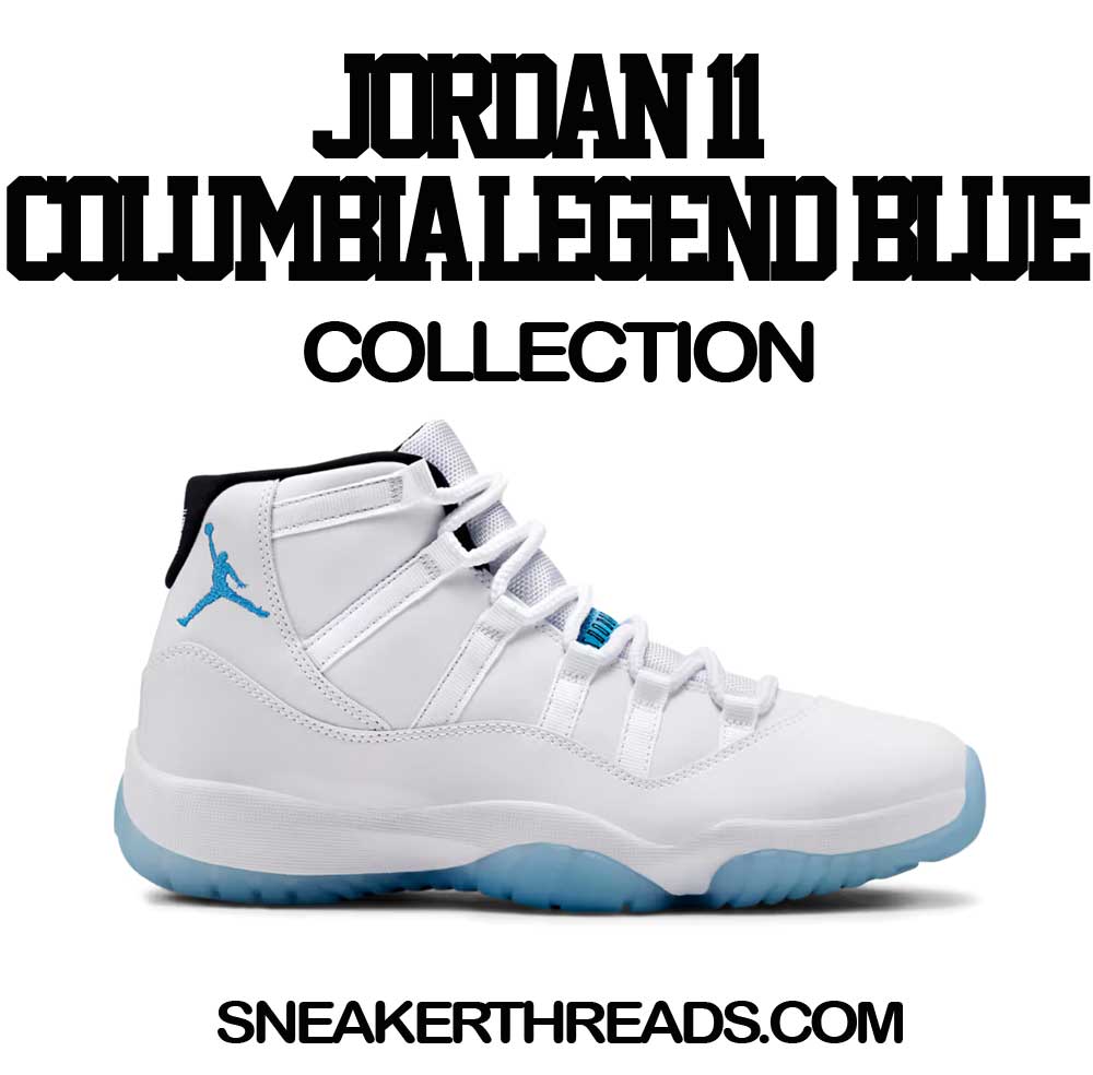 Jordan 11 Columbia Sneaker Tees & Outfits