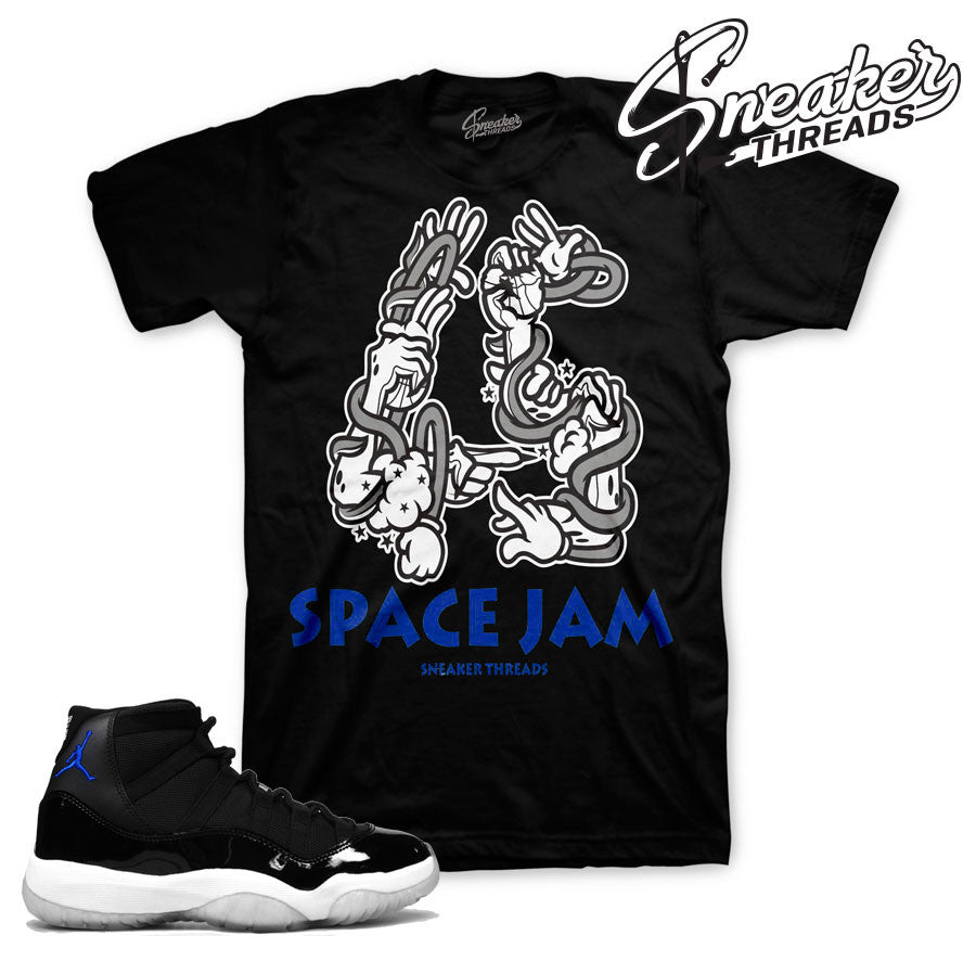 Jordan 11 Space Jam Shirts