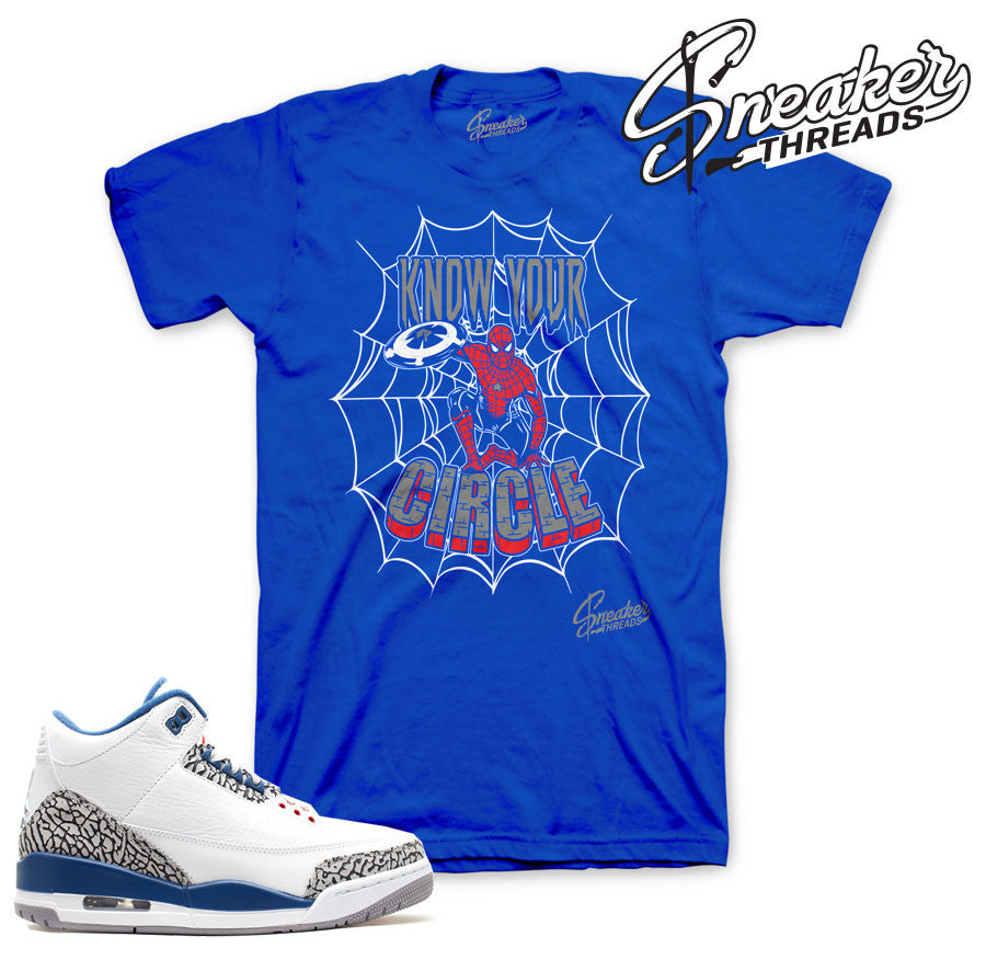 Jordan 3 True Blue Shirts