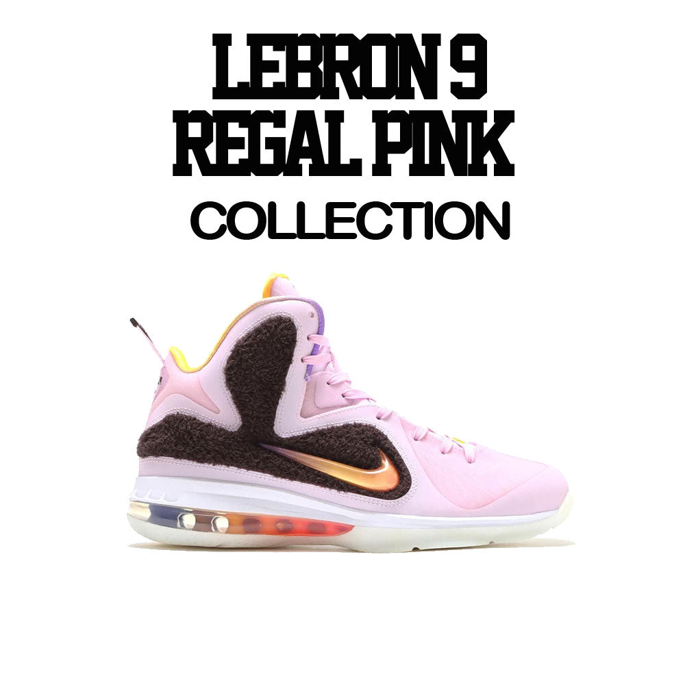 Lebron 9 Regal Pink Sneaker Tees & Shirts
