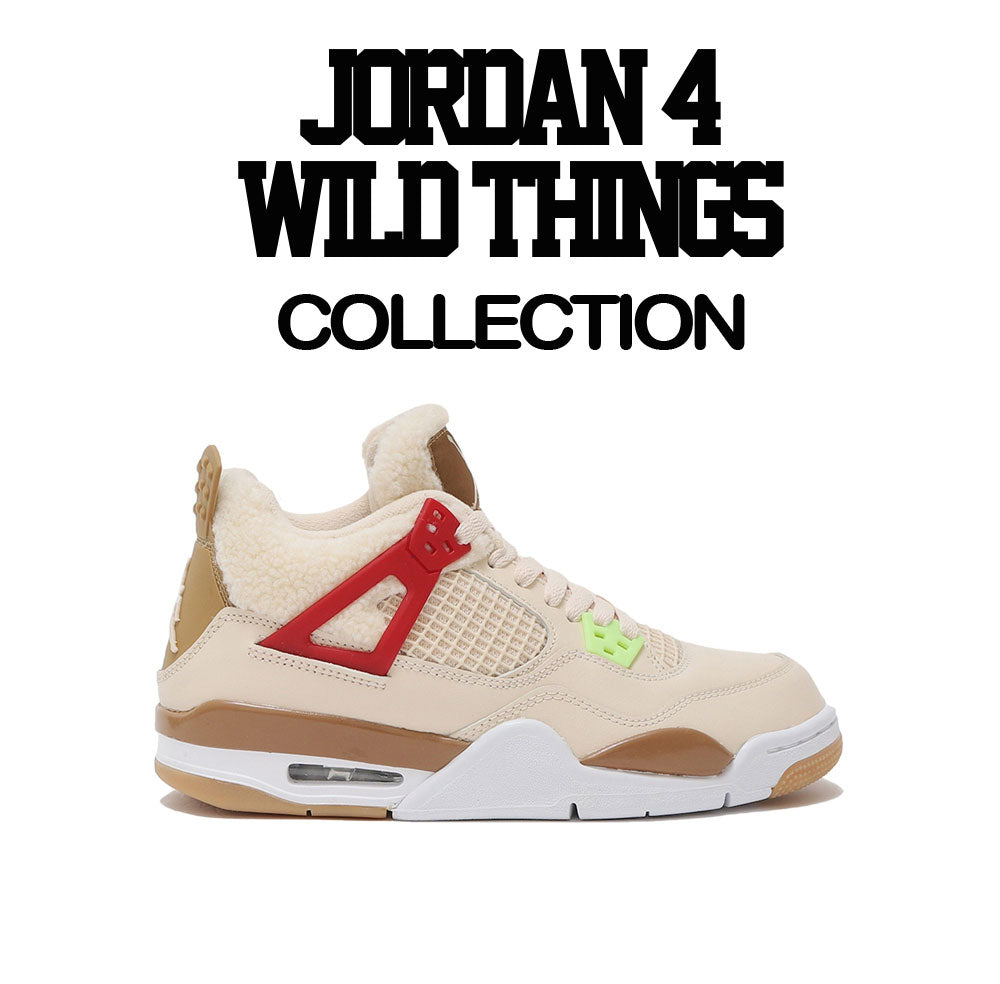 Jordan 4 Wild Things Shirts