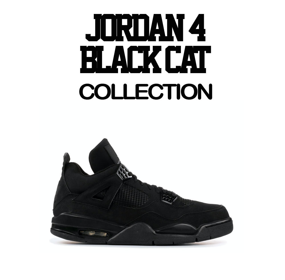 Jordan 4 Black Cat Shirts