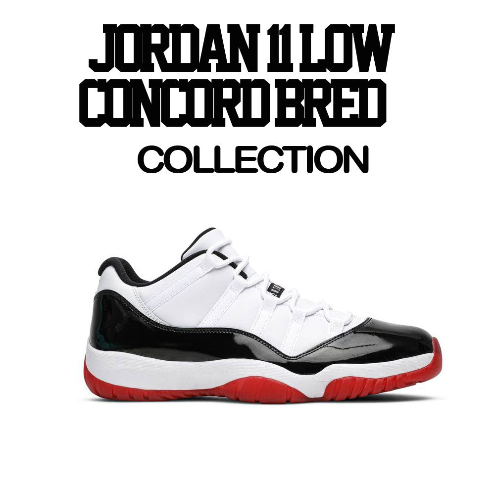 Jordan 11 Low Concord Bred Shirts