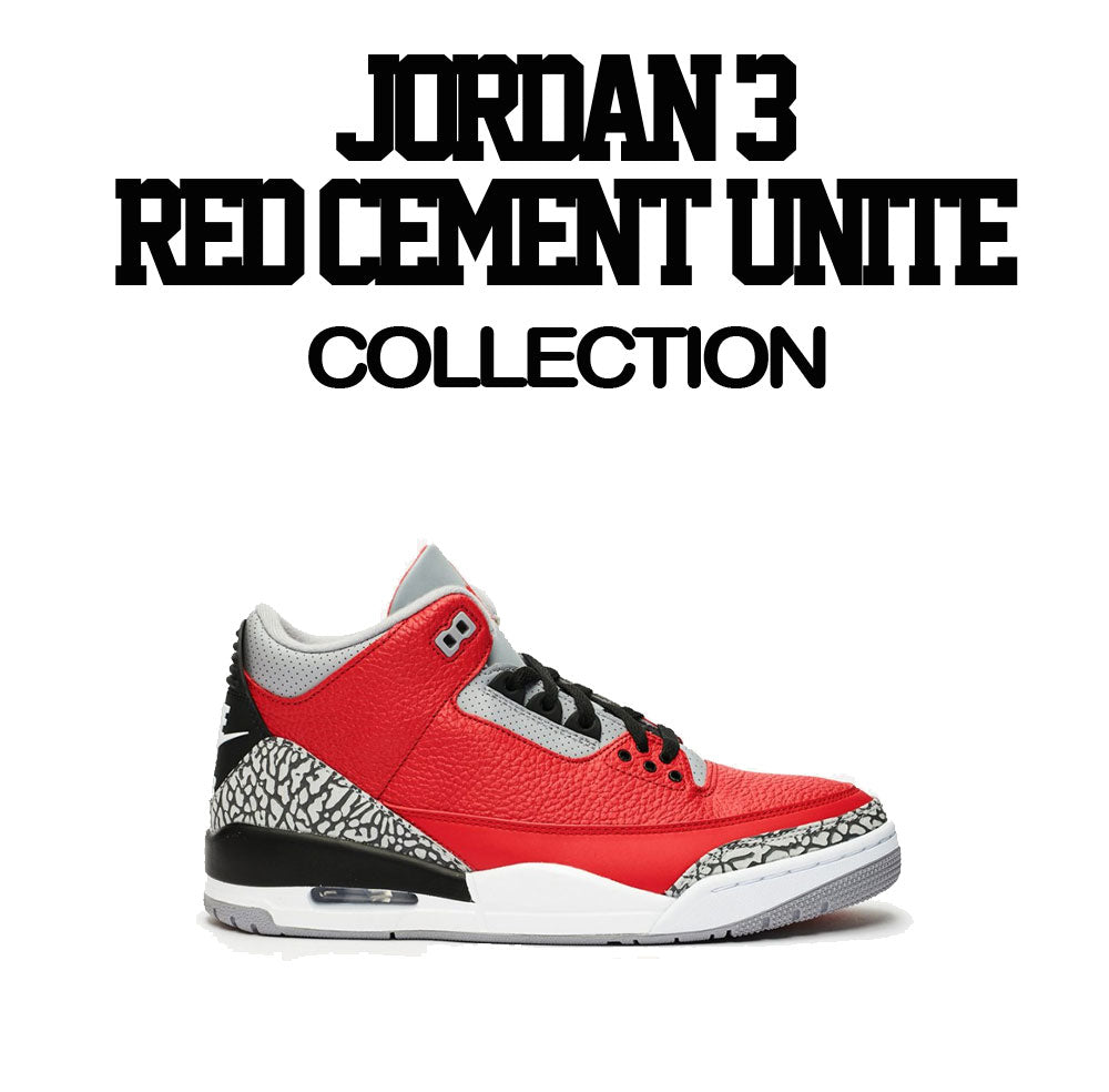 Jordan 3 Red Cement Shirts