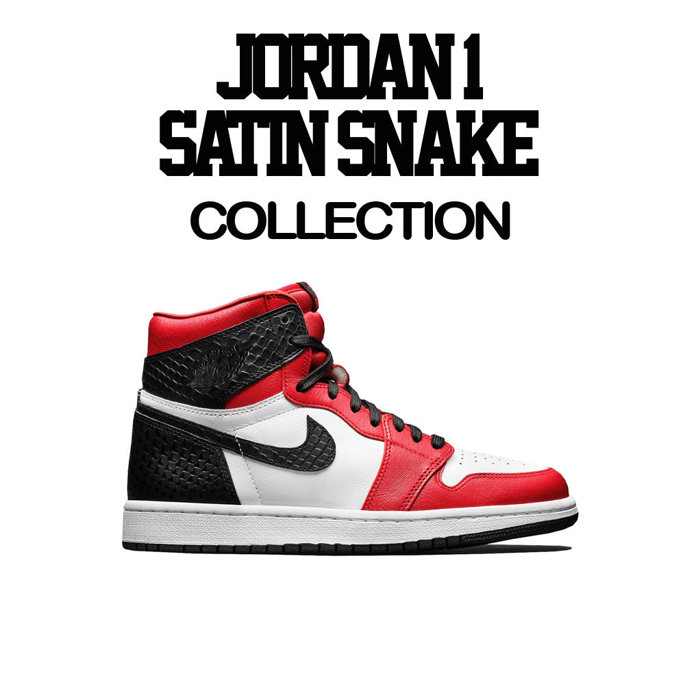 Jordan 1 Satin Snake Shirts