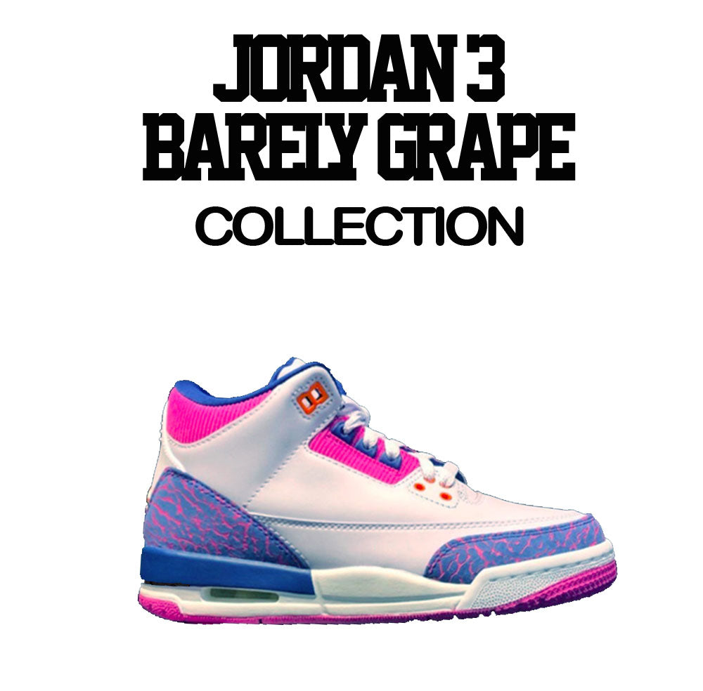 Jordan 3 Barely Grape Shirts