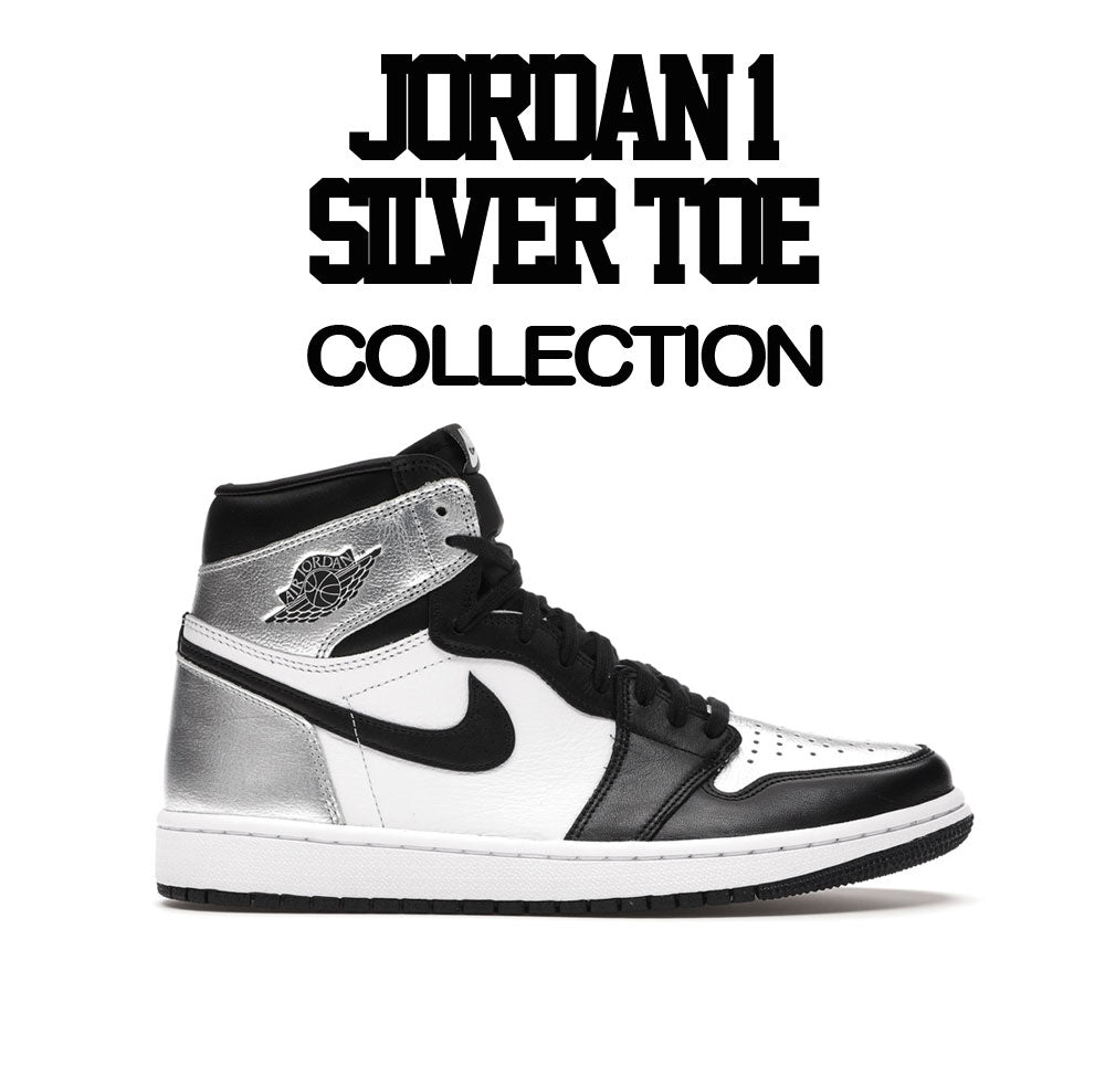 Jordan 1 Silver Toe Shirts
