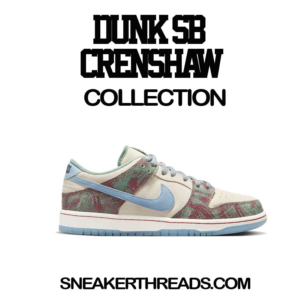 SB Dunk Low Crenshaw Tees And Outfits