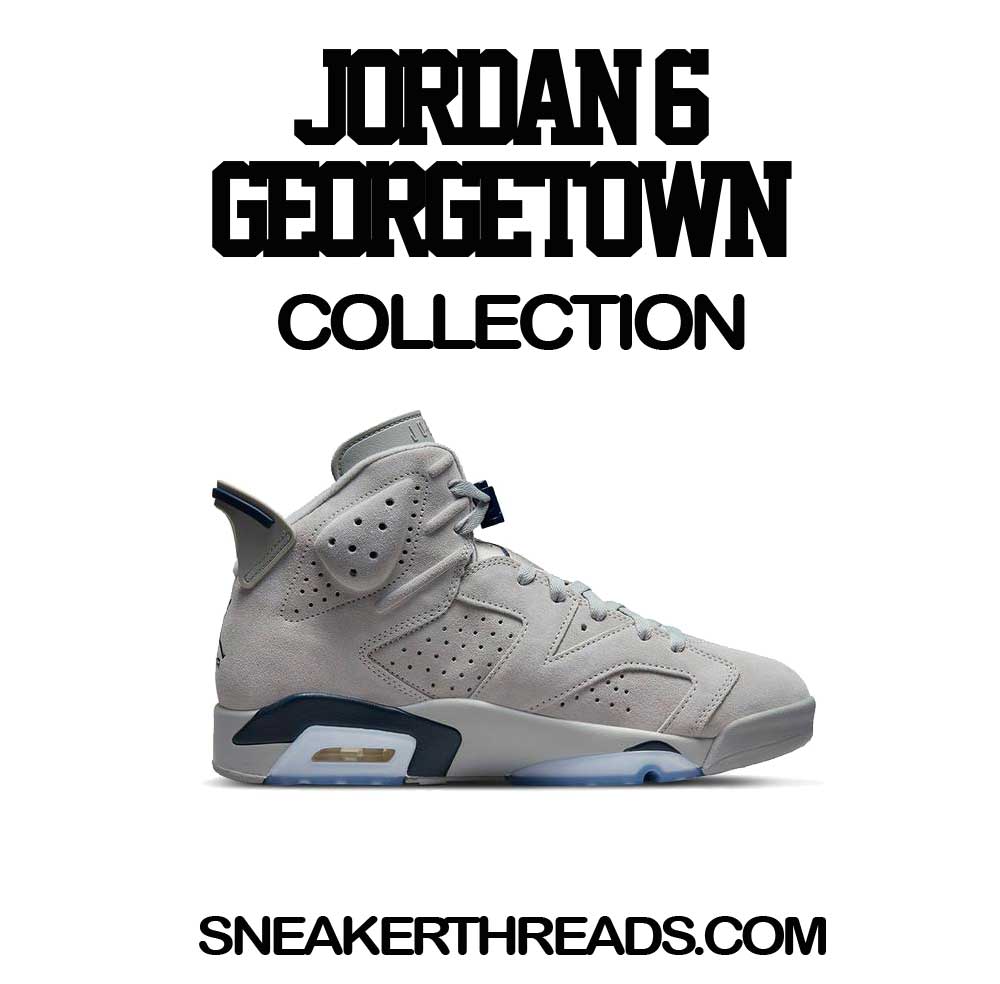 Jordan 6 Georgetown Sneaker Tees & Matching Outfits