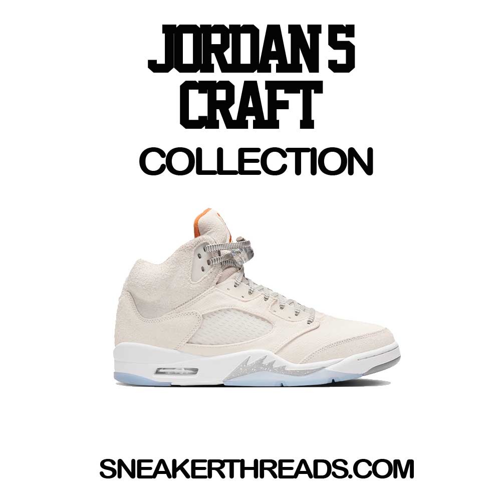 Jordan 5 Craft Sneaker T-shirts & Tees
