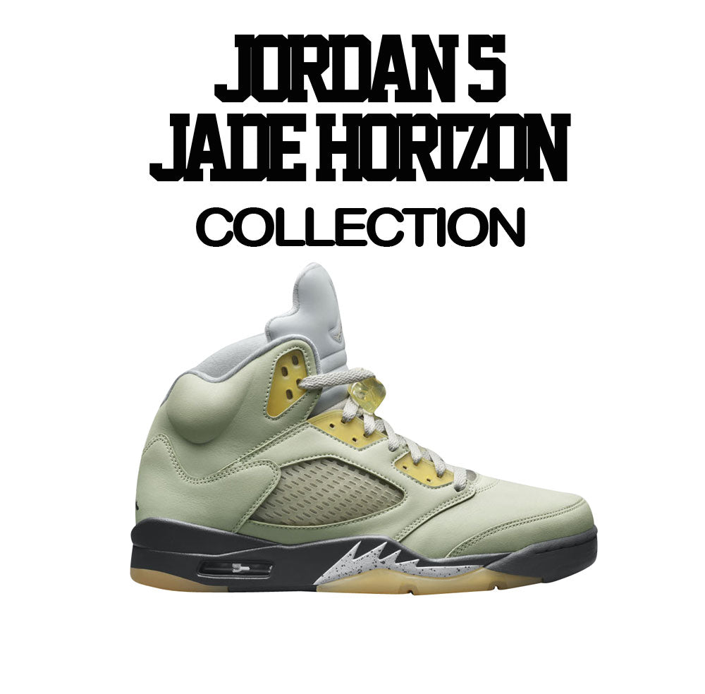 Jordan 5 Jade Horizon Sneaker Tees And T-shirts