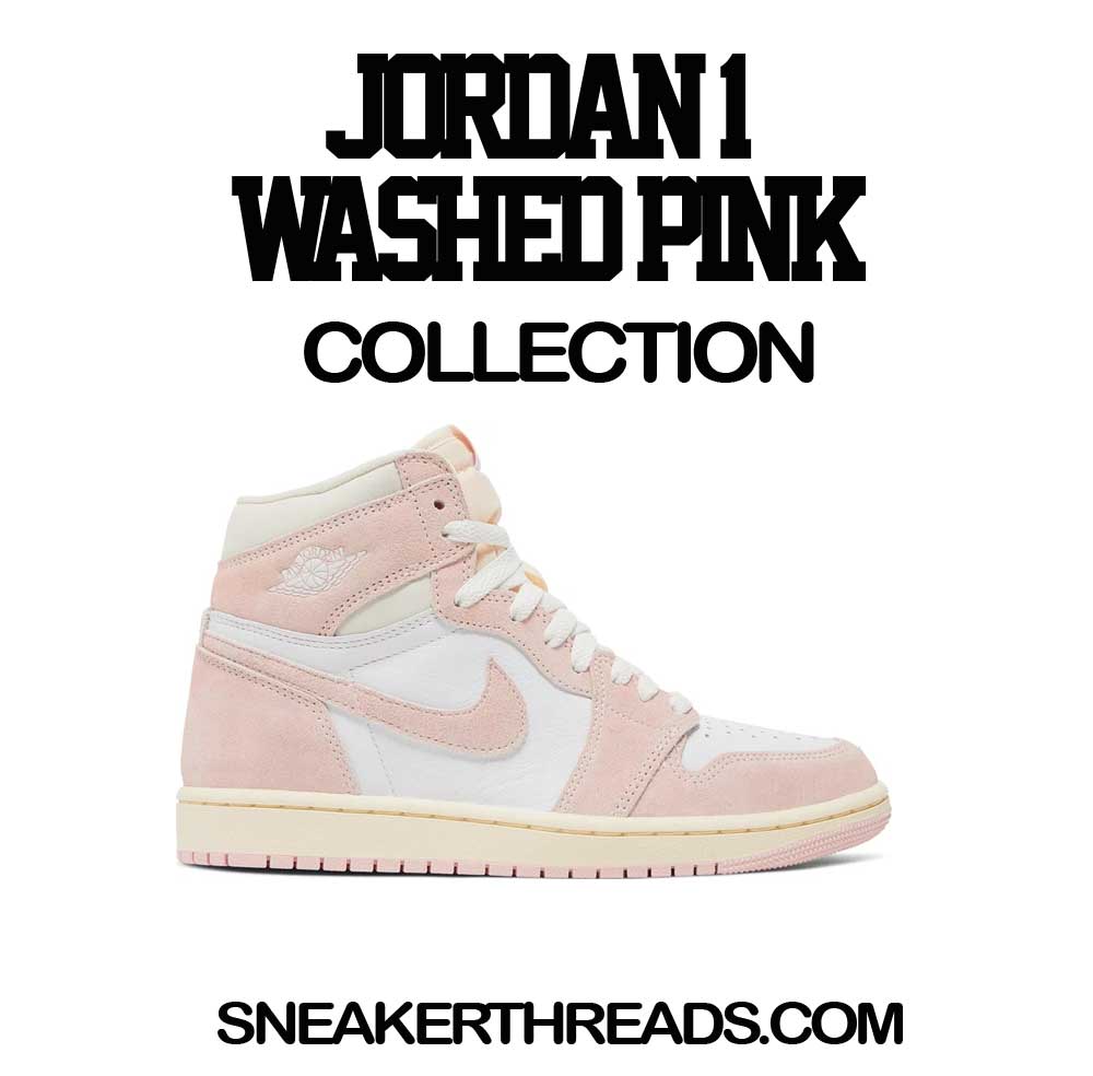 Jordan 1 Washed Pink Sneaker Tees & T-Shirts