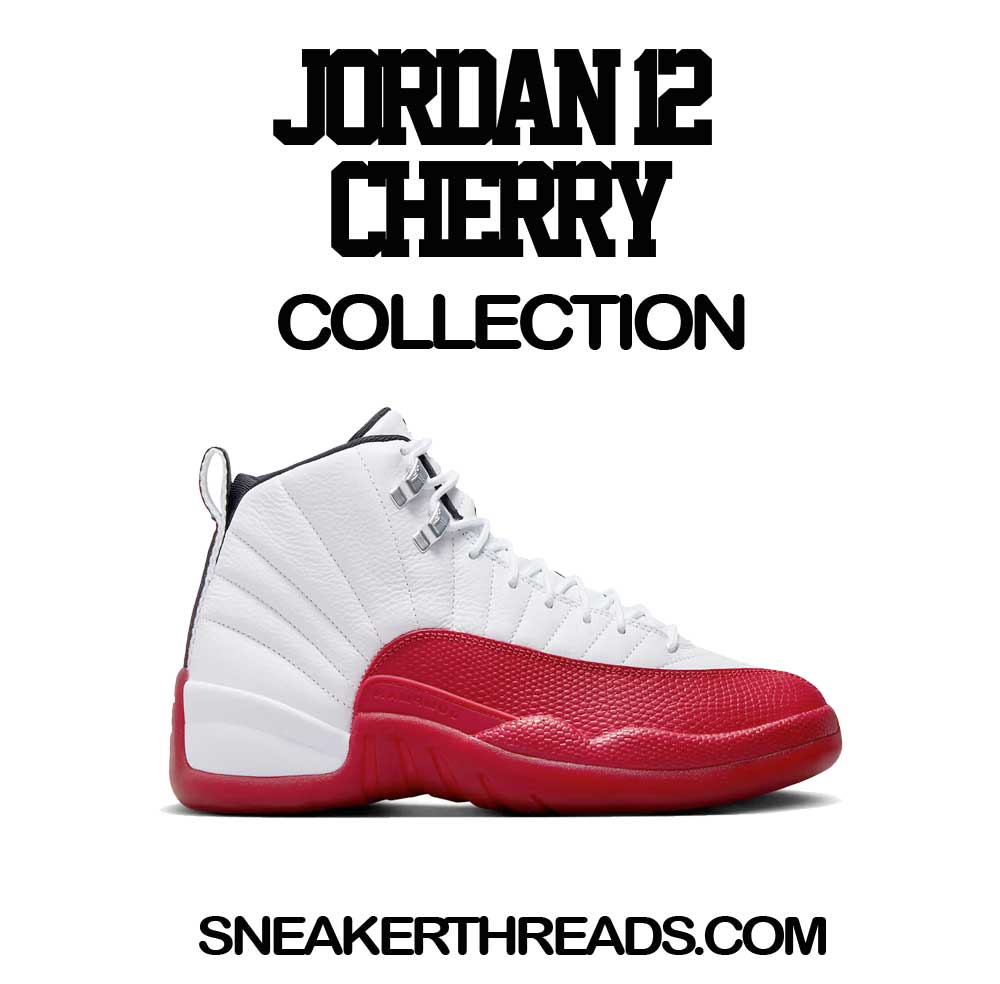 Jordan 12 Cherry Tees & Sneaker Shirts