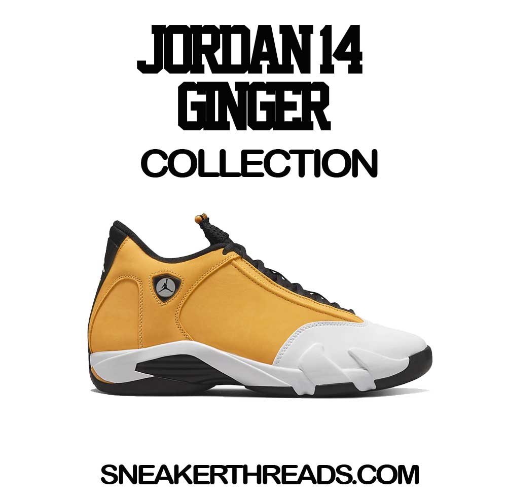 Jordan 14 Light Ginger Sneaker Tees & Matching Outfits