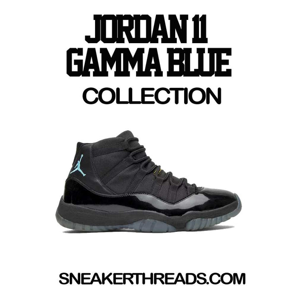 Sneaker sweatshirts match Jordan 11 Gamma Blue | goat Sweater
