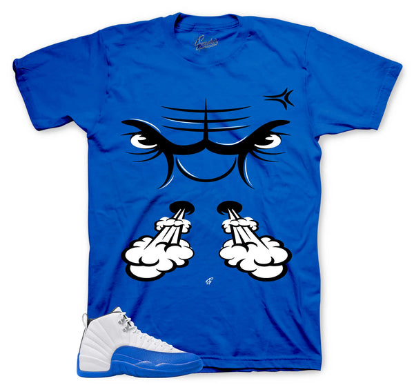 2P T-Shirt Match Jordan 12 Blueberry