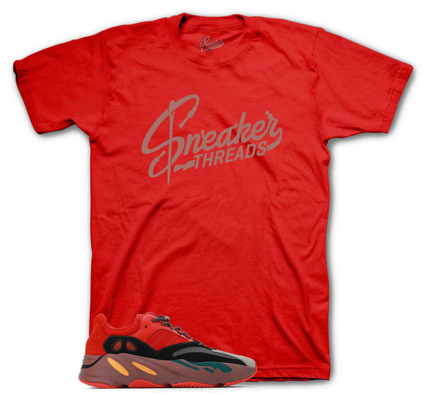 Yeezy 700 Hi Res Red Sneaker T Shirts Official Sneaker Threads Tee