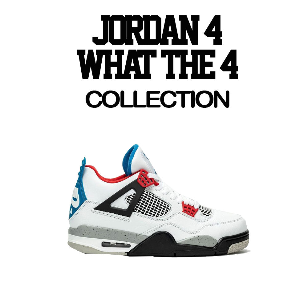 Jordan 4 What The Four  Shirts