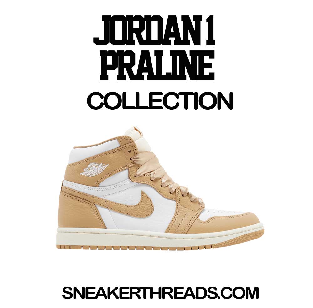 Jordan 1 Praline Sneaker T-shirts & Tees