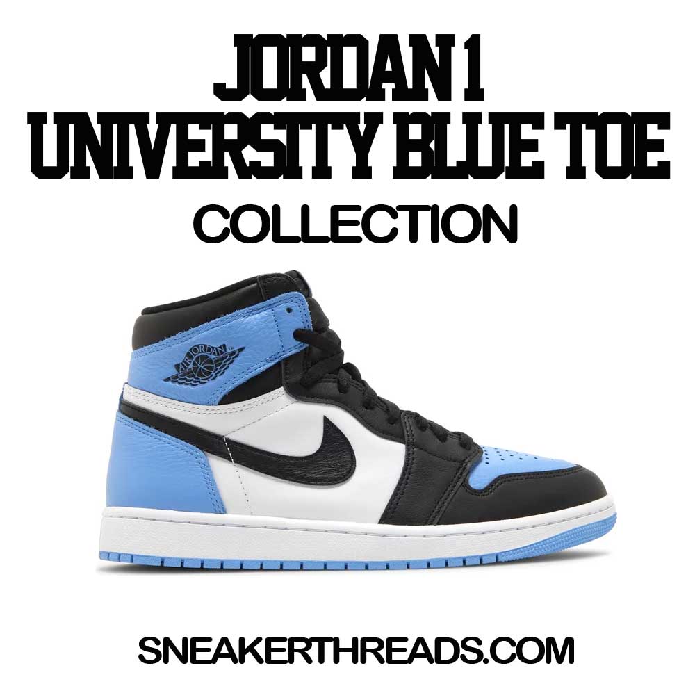 Jordan 1 UNC toe Sneaker T-shirts & Tees