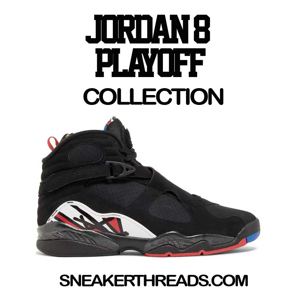 Jordan 8 Playoffs Sneaker T-shirts & Tees