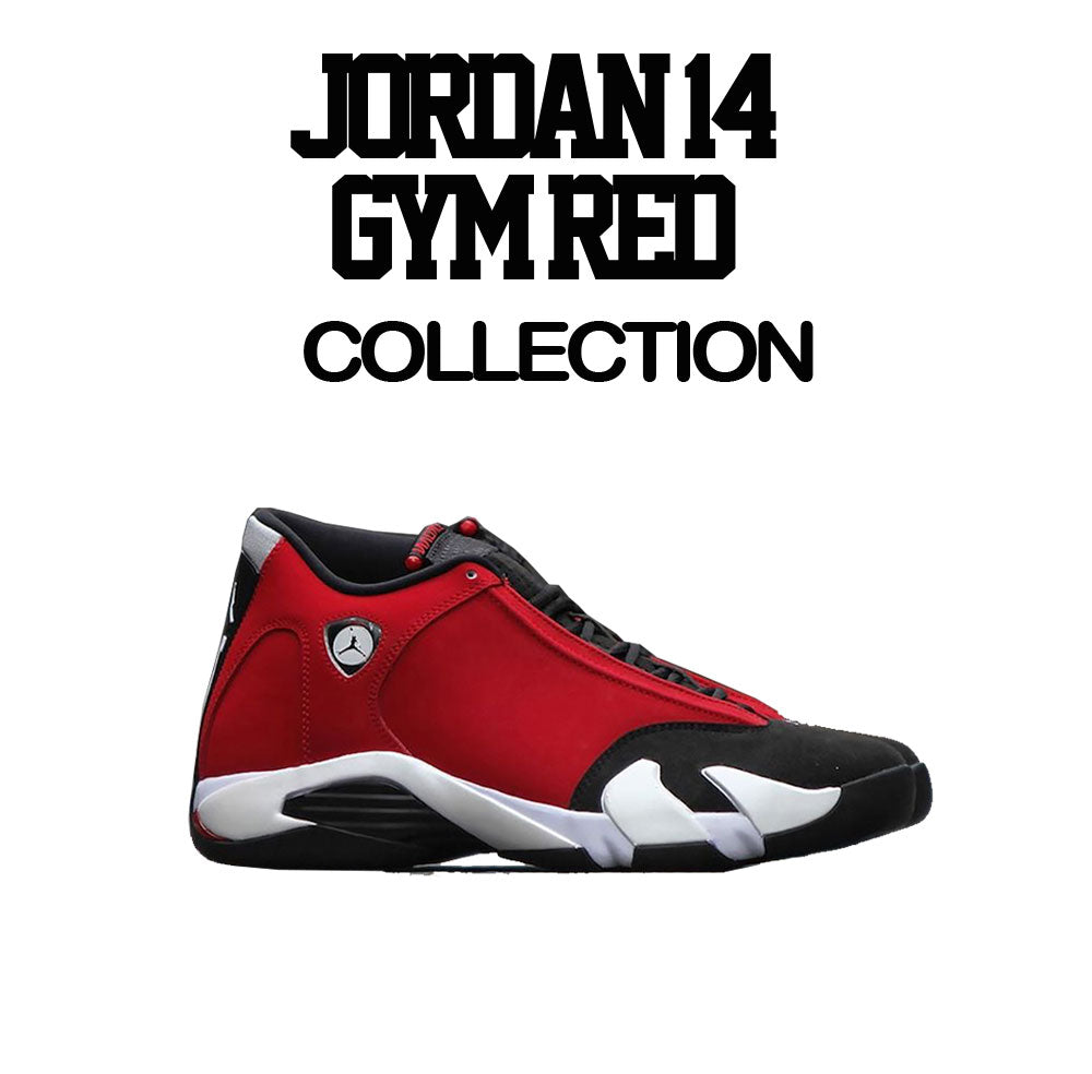 Jordan 14 Gym Red Shirts
