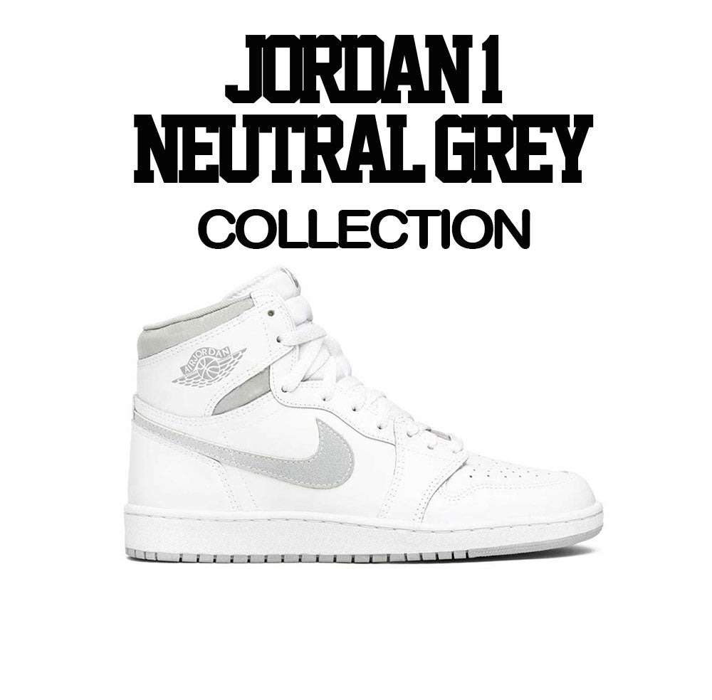Jordan 1 Neutral Grey Shirts