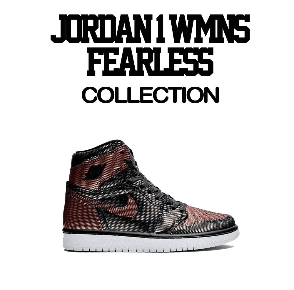 Jordan 1 WMNS Fearless Shirts