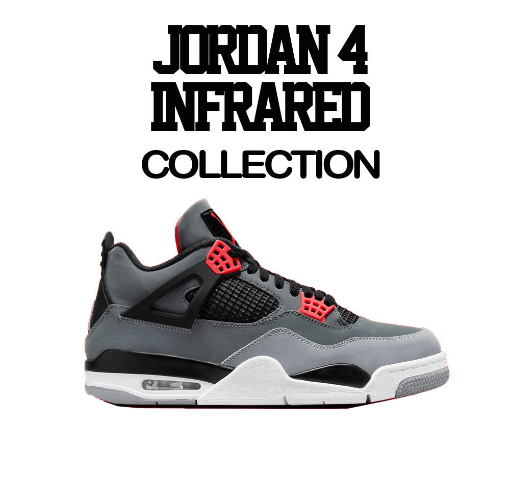 Jordan 4 Infrared Sneaker Tees And T-Shirts