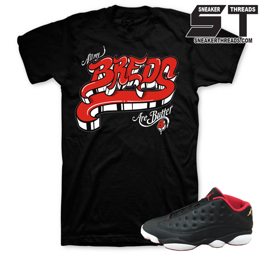 Jordan Bred Sneaker Shirts