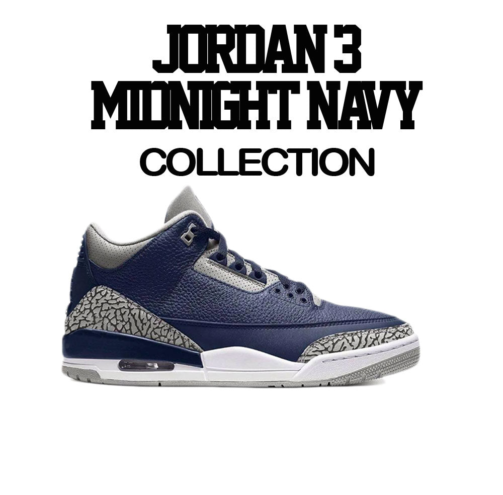Jordan 3 Midnight Navy Shirts