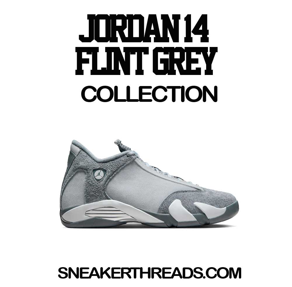 Jordan 14 Flint Grey Sneaker T-shirts & Tees