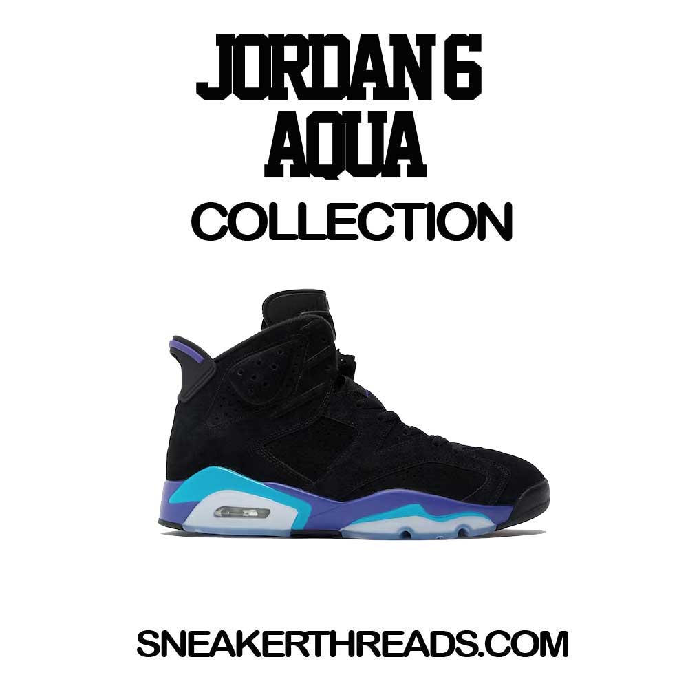 Jordan 6 Aqua Sneaker T-shirts & Tees