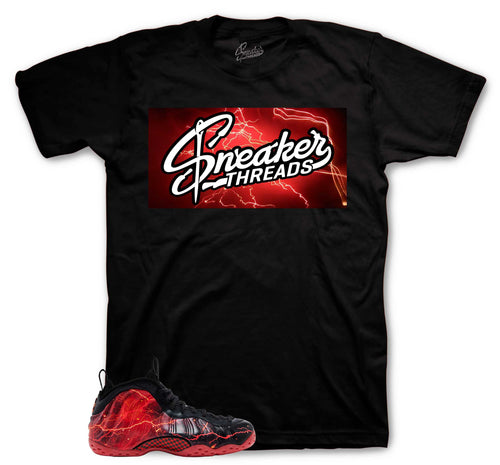 Foamposite Stranger Sneaker Threads Box Shirt