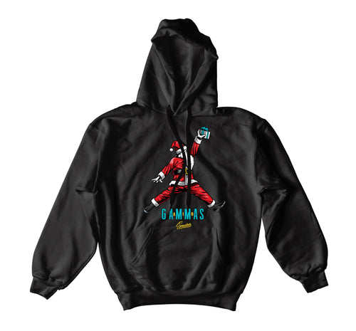 Retro 11 Gamma Blue Air Santa Hoody