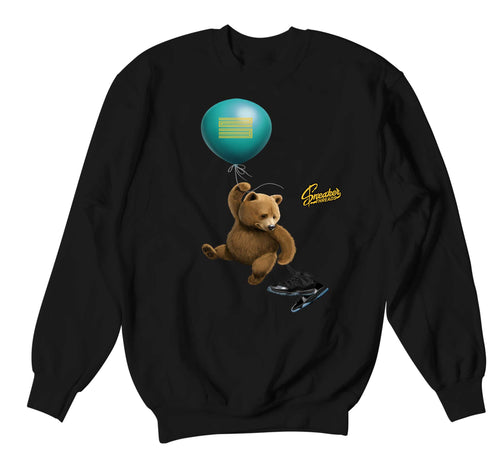 Retro 11 Gamma Blue Fly Bear Sweater