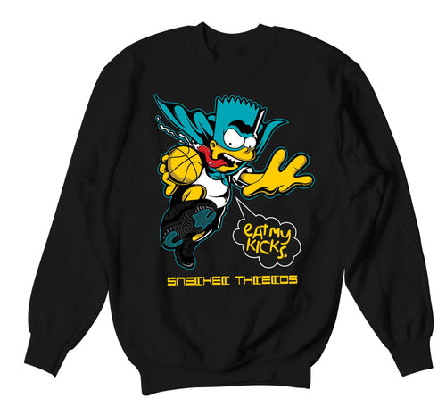 Retro 11 Gamma Blue Eat My Kicks Sweater