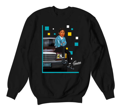 Retro 11 Gamma Blue Kickin It Sweater