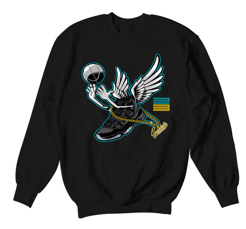 Retro 11 Gamma Blue Fly Kicks Sweater
