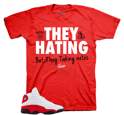 Retro 13 Chicago They Hating Shirt
