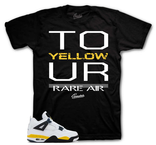 Retro 4 Tour Yellow Statement Shirt