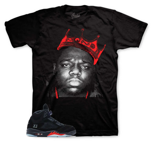 Crown Big Graphic T-Shirt | Jordan 5 Halloween