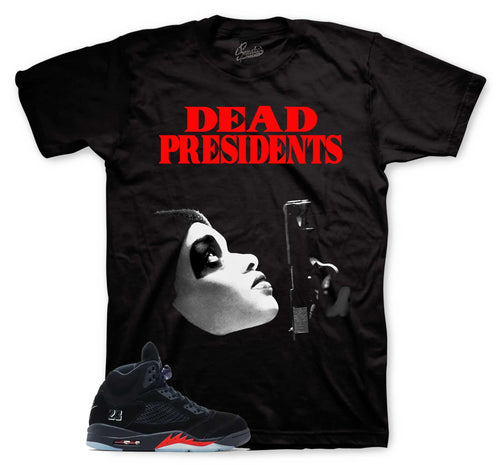 Dead Pres Graphic T-Shirt | Jordan 5 Halloween