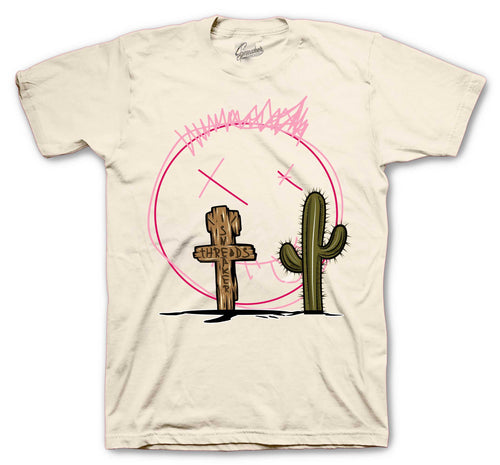 Retro 1 Travis Scott Shy Pink ST Cactus Shirt