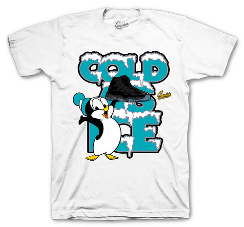 Retro 11 Gamma Blue Cold As Ice Shirt