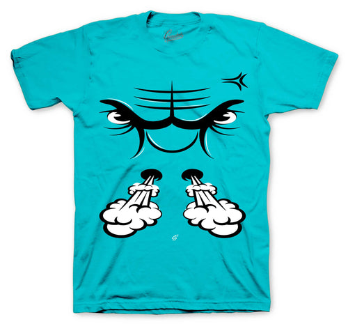 Retro 11 Gamma Blue Raging Face Shirt