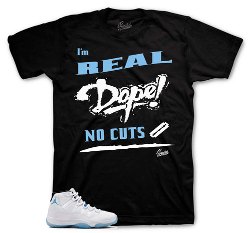 Retro 11 Legend Blue No Cuts Shirt