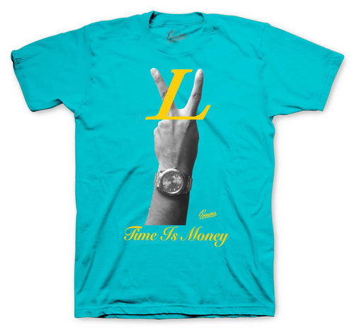 Retro 11 Gamma Blue Time Is Money Shirt
